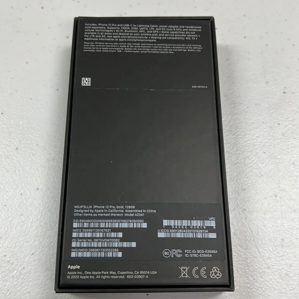 iPhone 12 Pro box